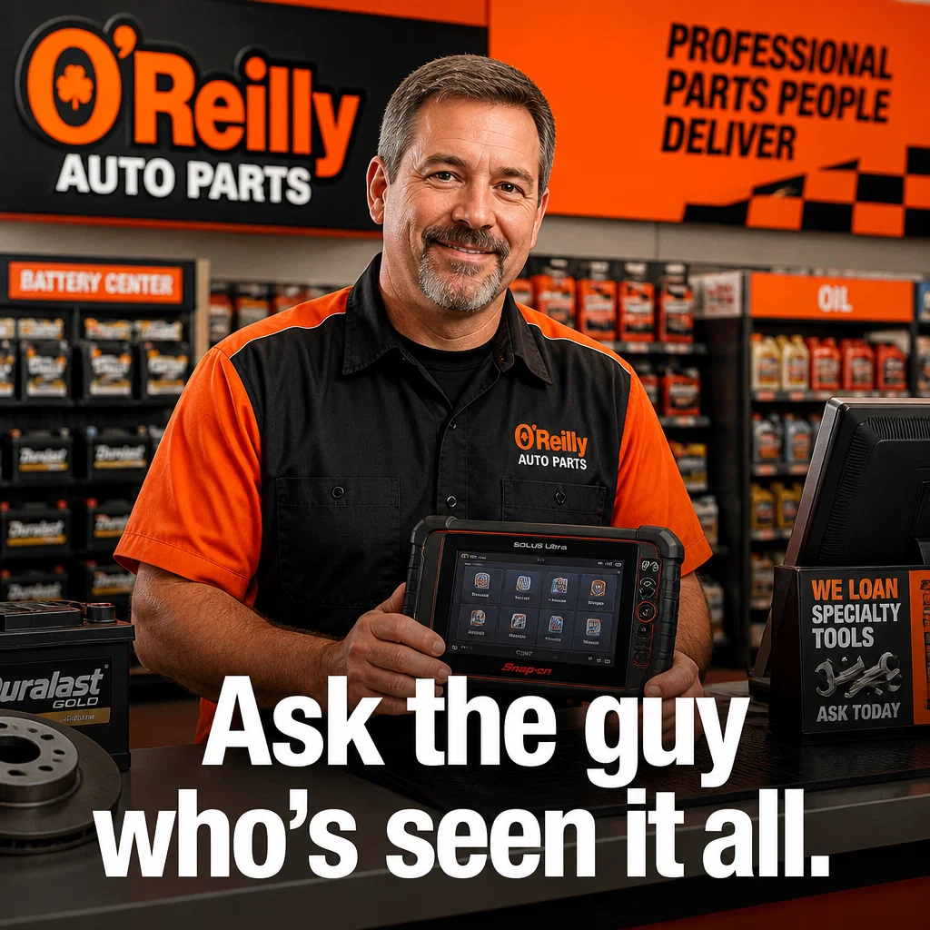 O'Reilly Auto Parts ad concept example: Counter Wisdom