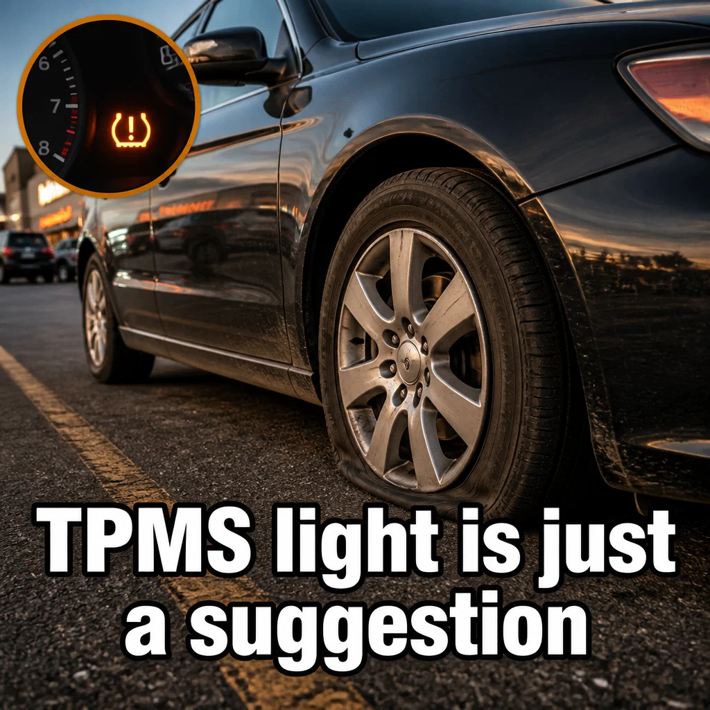 O'Reilly Auto Parts meme ad example: Tire Pressure Truth