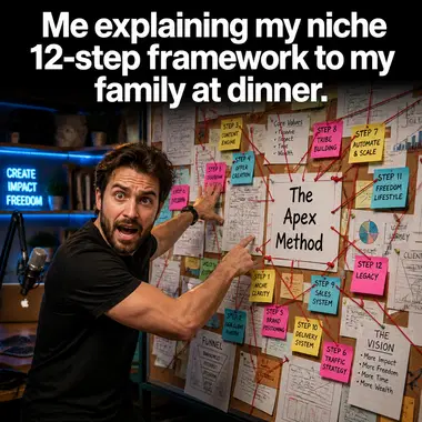 Online Course meme ad example: The Secret Formula