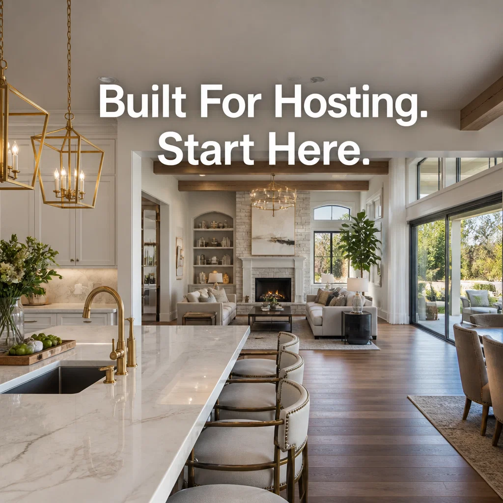 Open House ad concept example: The Interior Flow