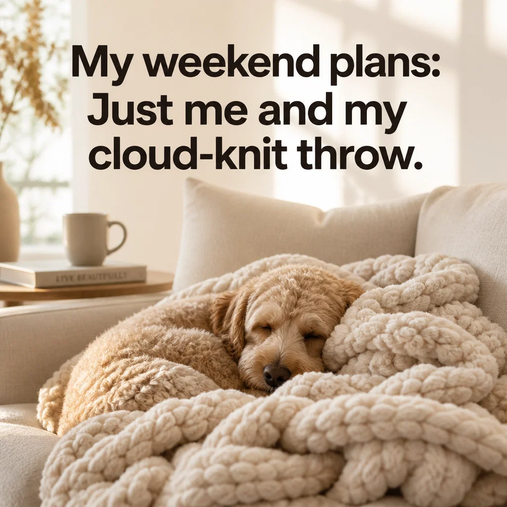 Parachute meme ad example: The Weekend Warrior