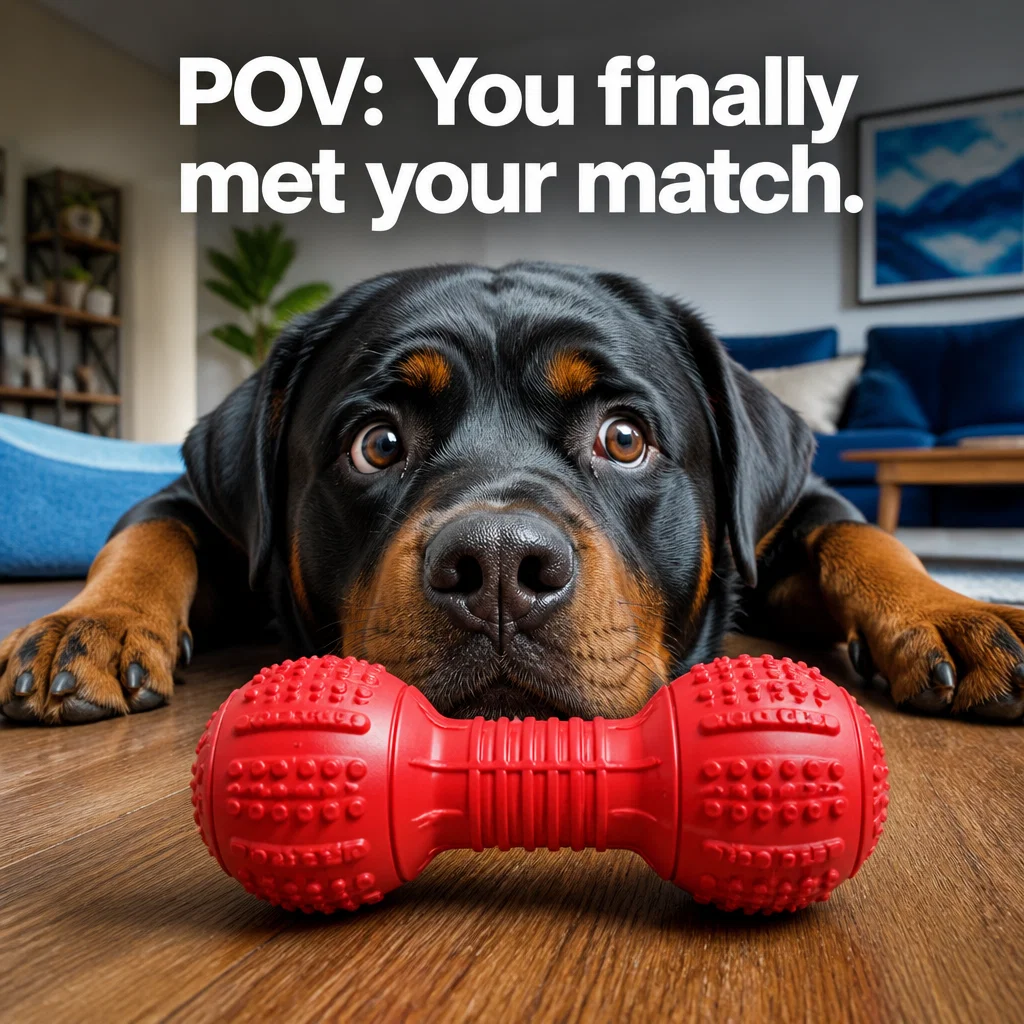 Petco meme ad example: The Unstoppable Chewer