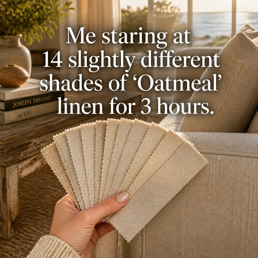 Pottery Barn meme ad example: The Swatch Obsession