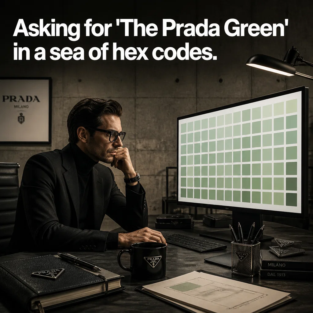 Prada meme ad example: The Creative Director's Choice