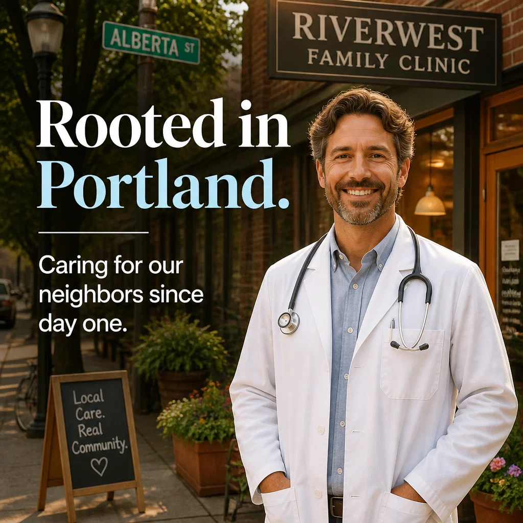 Primary Care ad concept example: The Neighborhood Provider
