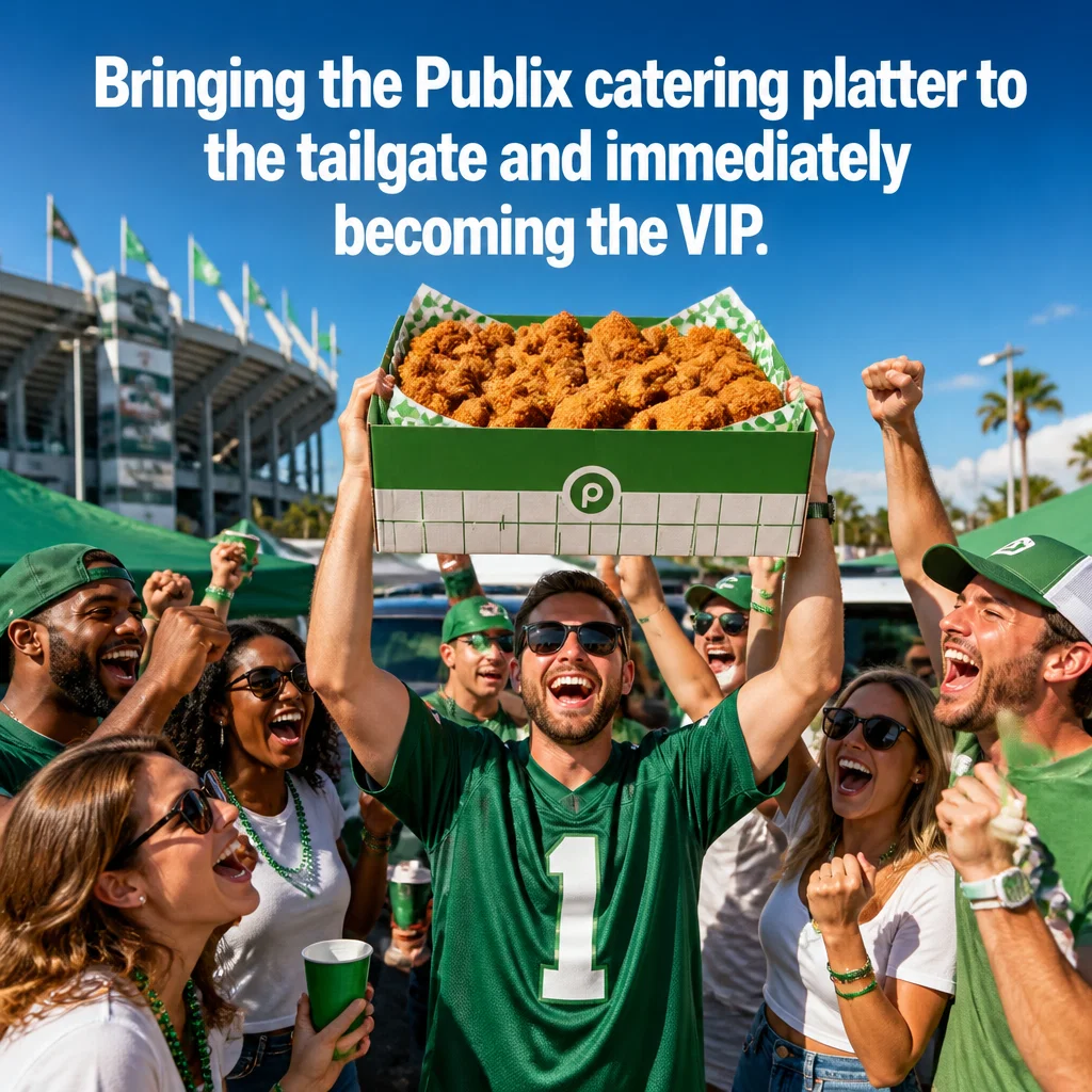 Publix meme ad example: The Tailgate Hero