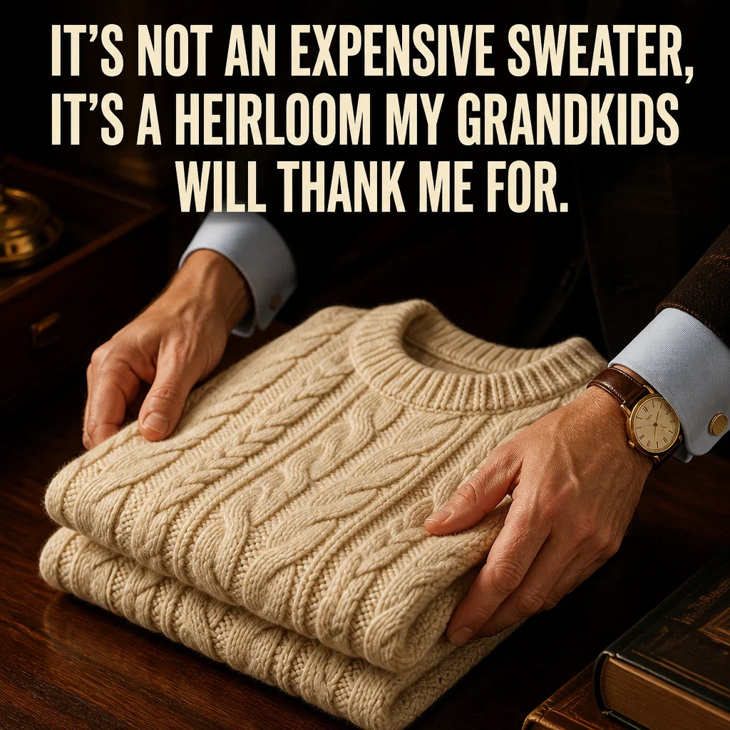 Ralph Lauren meme ad example: Investment Piece Justification