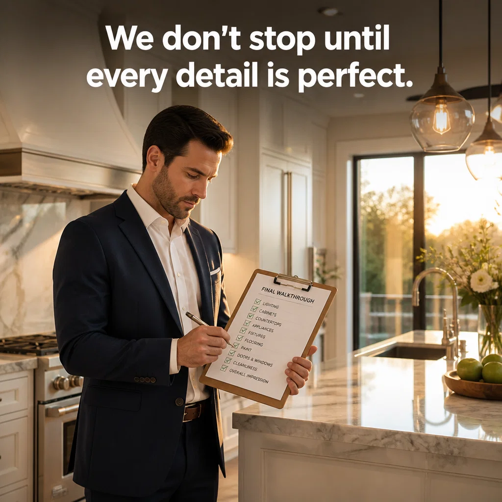 Realtor ad concept example: The Final Walkthrough