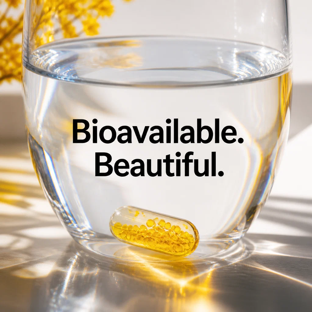 Ritual ad concept example: The Glass Water Refraction