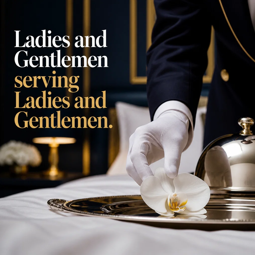 Ritz-Carlton ad concept example: The Service Ethos
