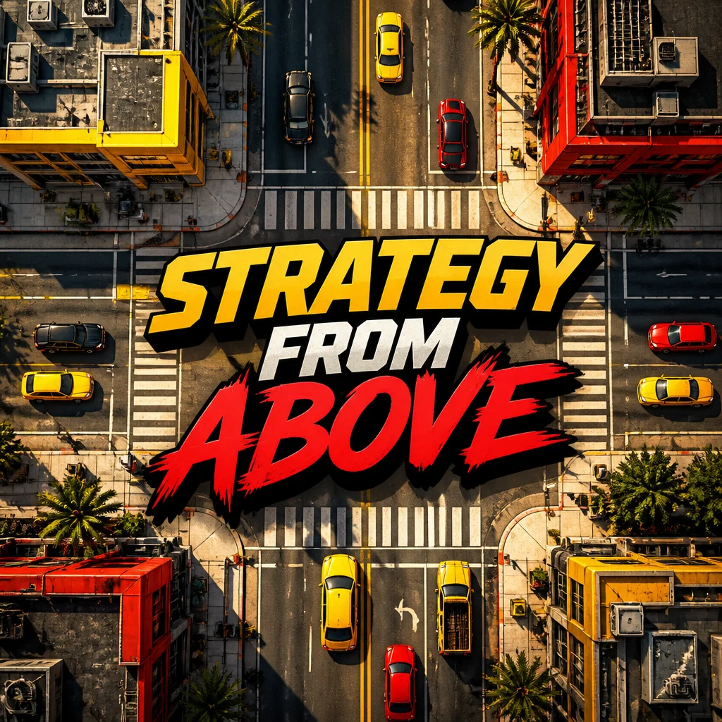 Rockstar Games ad concept example: Top-Down Tactics