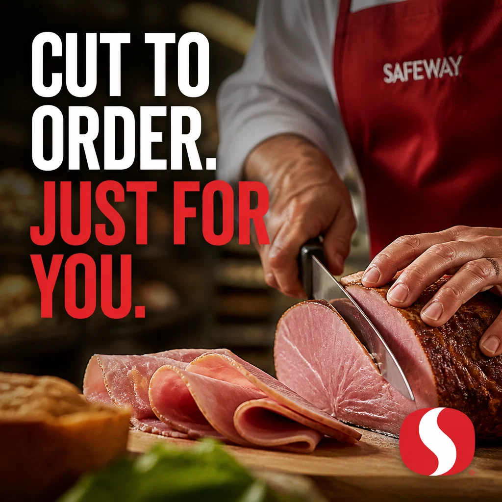 Safeway ad concept example: The Deli Counter Detail