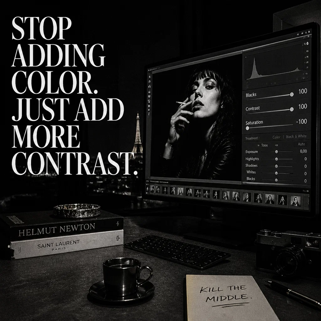 Saint Laurent meme ad example: Creative Director Mood