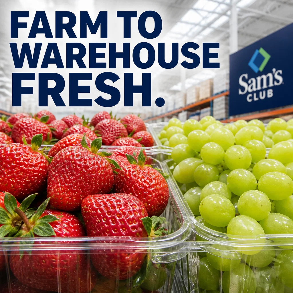 Sam's Club ad concept example: The Freshness Factor