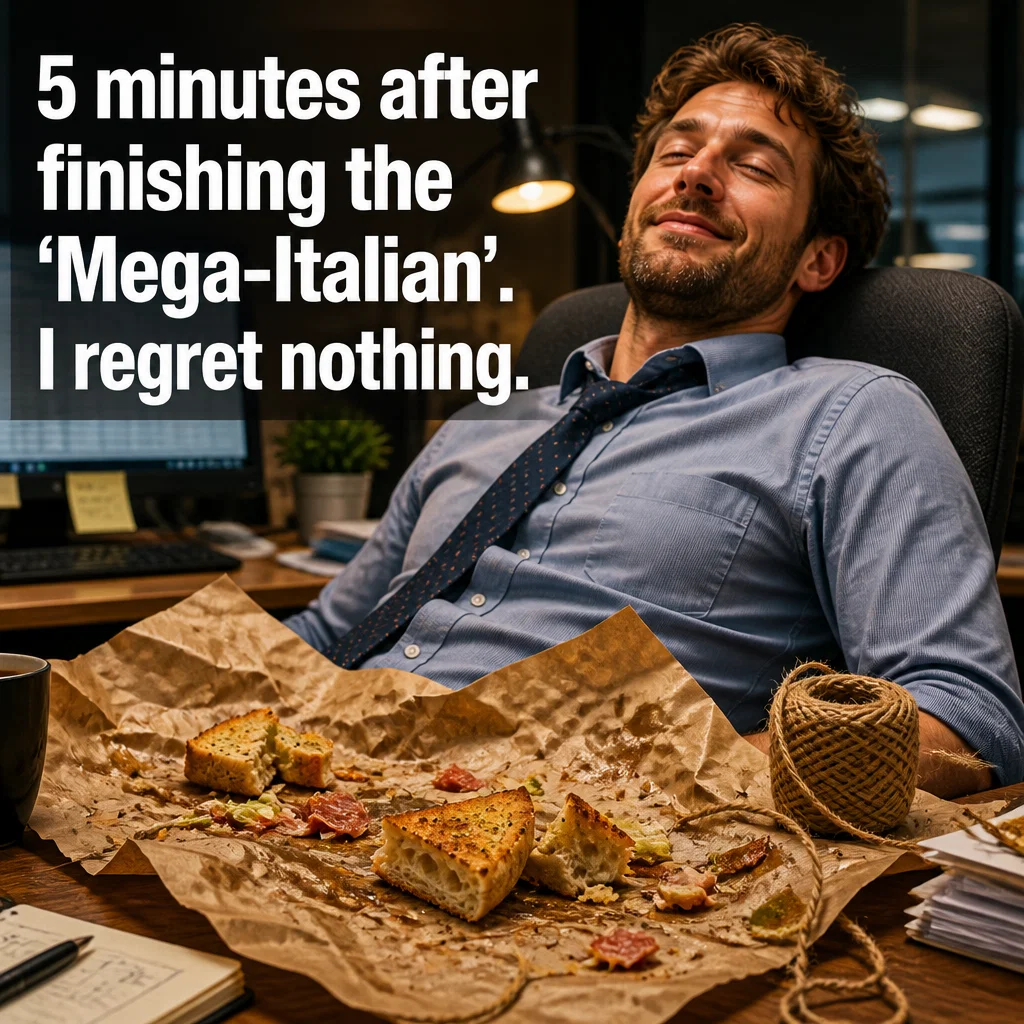 Sandwich Shop meme ad example: The Nap Factor