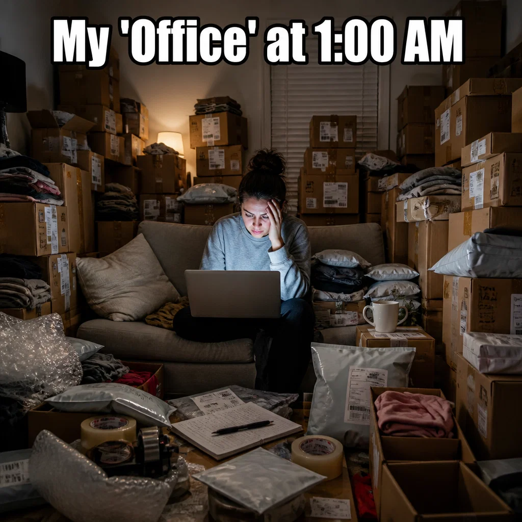 Self Storage meme ad example: Business Inventory Growth