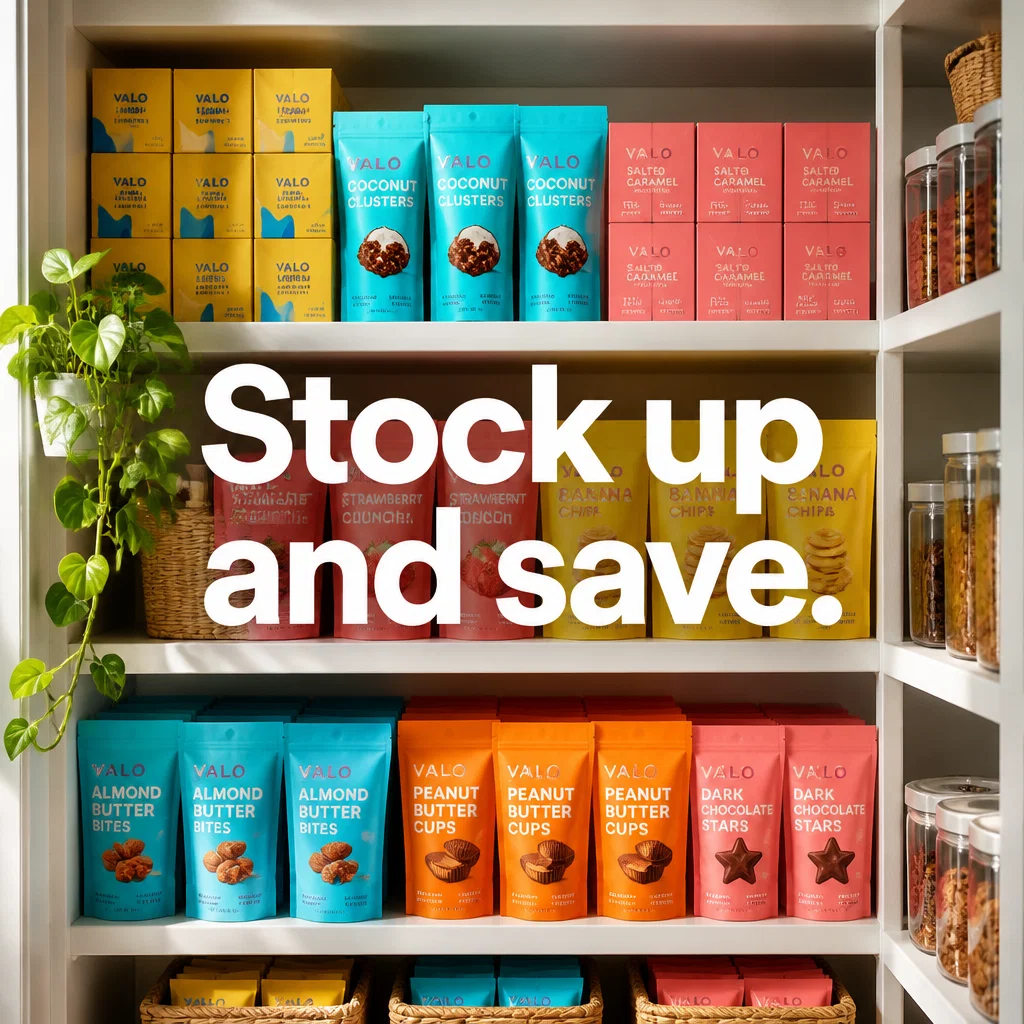 Snack Brand ad concept example: The Pantry Aesthetic