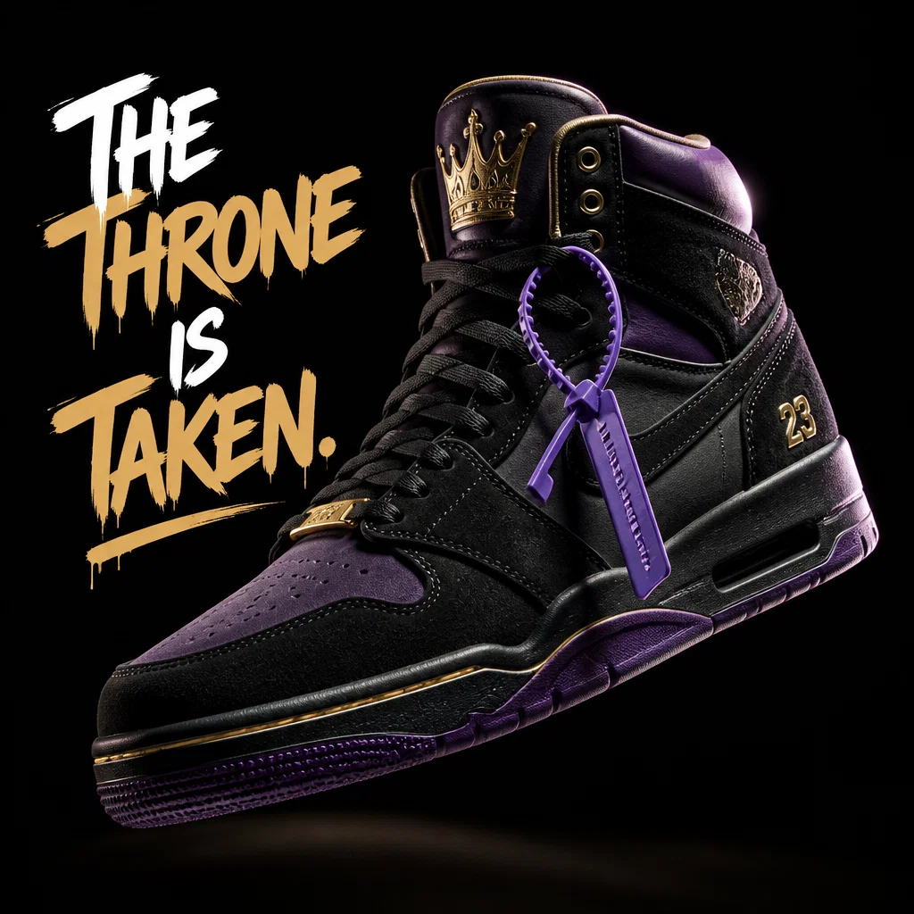 Sneaker Store ad concept example: The Grail Shot