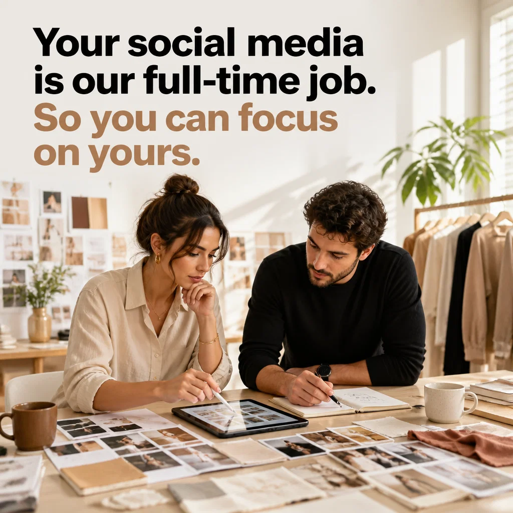 Social Media Manager ad concept example: The Agency Lifestyle