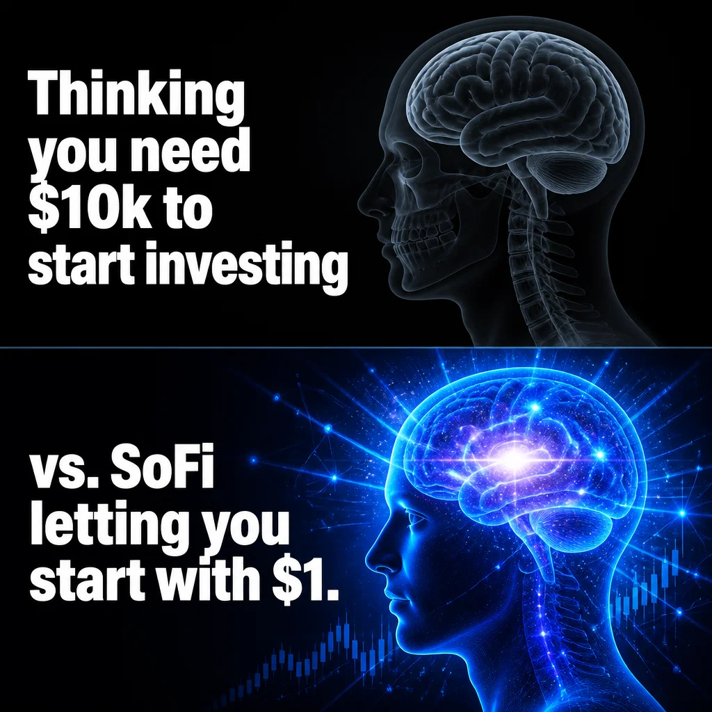 SoFi meme ad example: Investing for Beginners