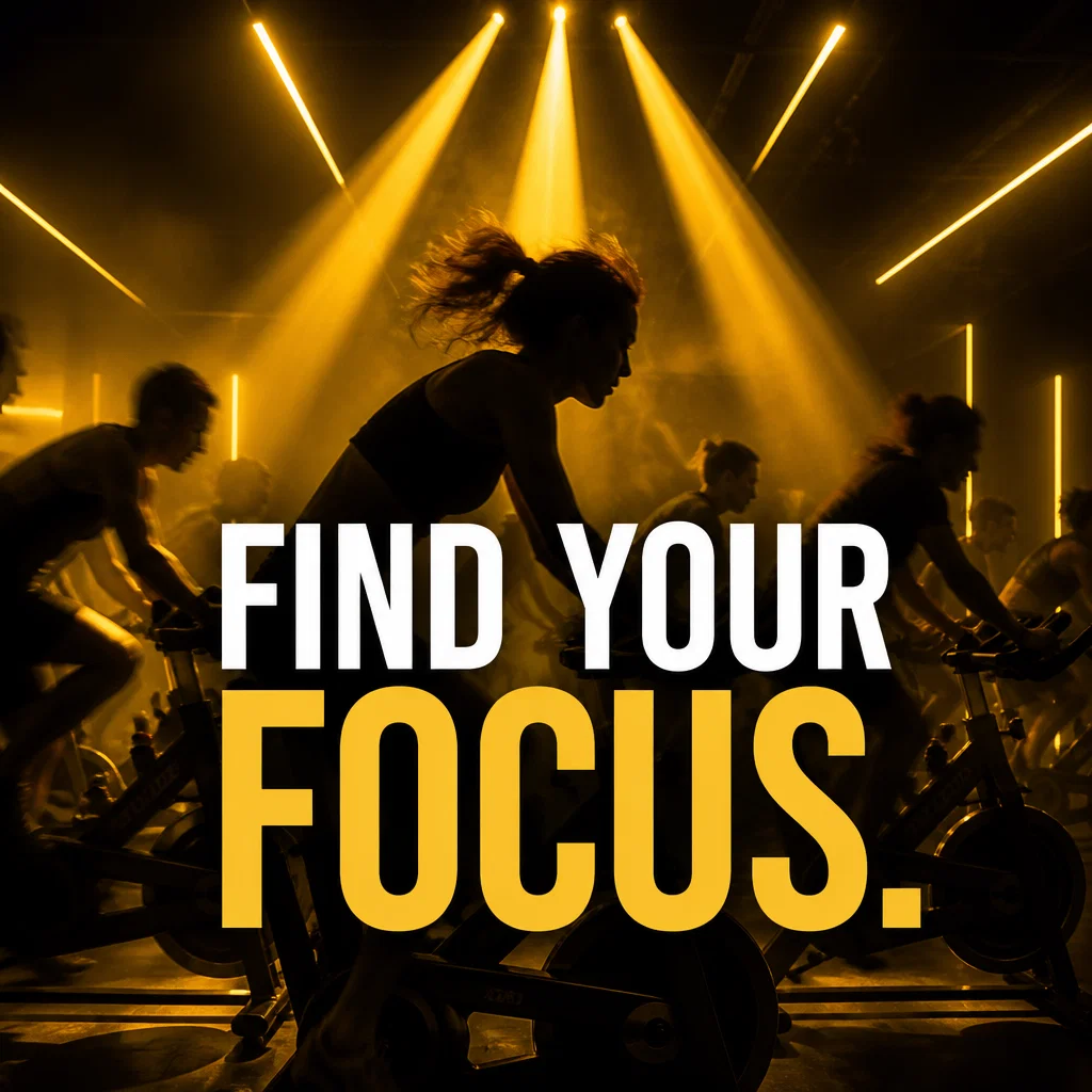 SoulCycle ad concept example: The Atmosphere of Effort