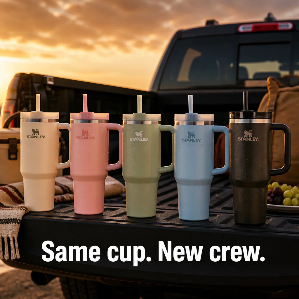 Stanley ad concept example: Tailgate Row