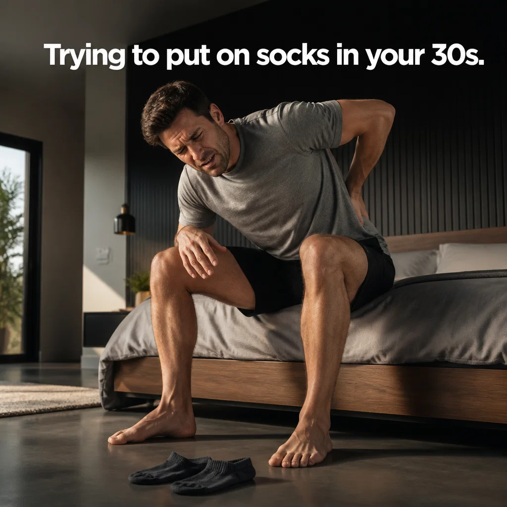Stretch Studio meme ad example: The Morning Struggle