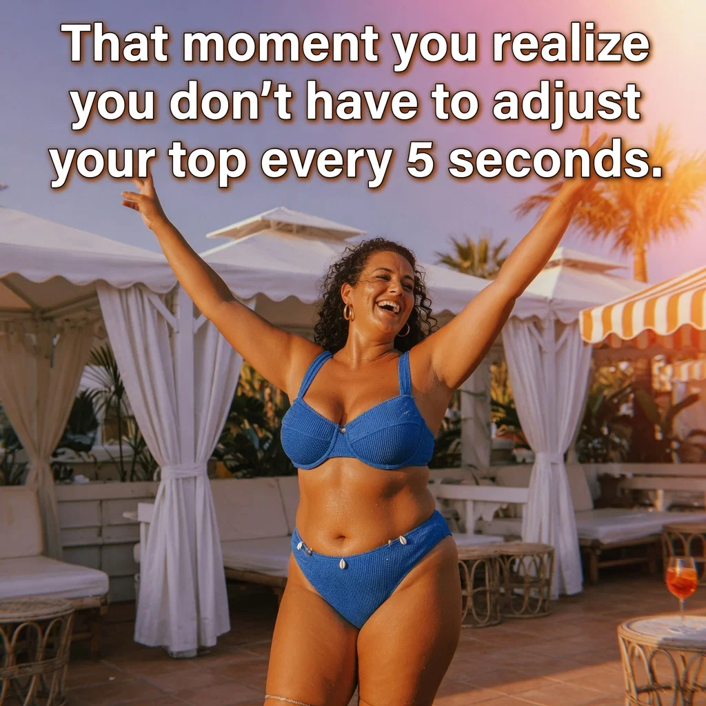 Swimwear Brand meme ad example: The Support realization