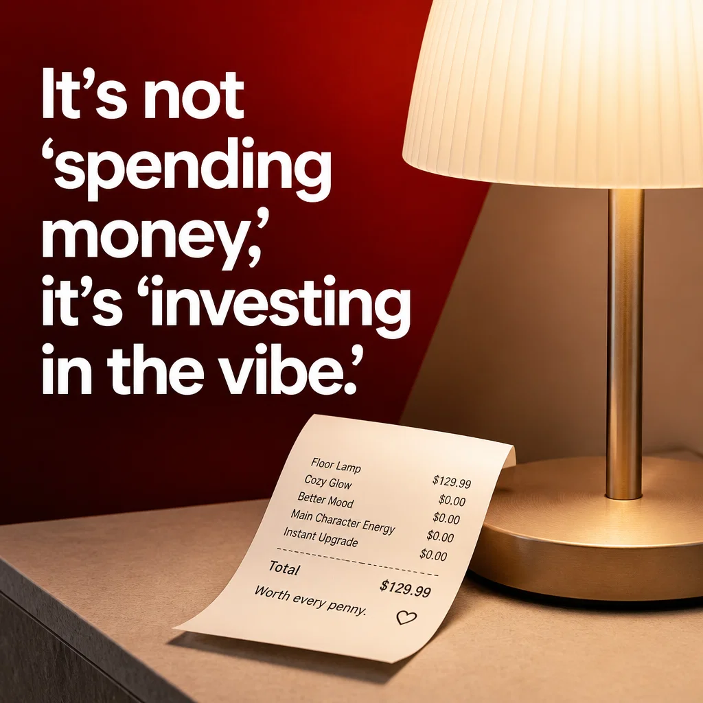 Target meme ad example: Budgeting Logic