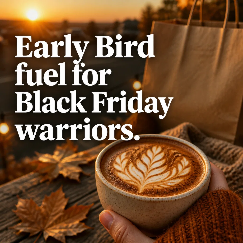 Thanksgiving ad concept example: The Morning Fuel