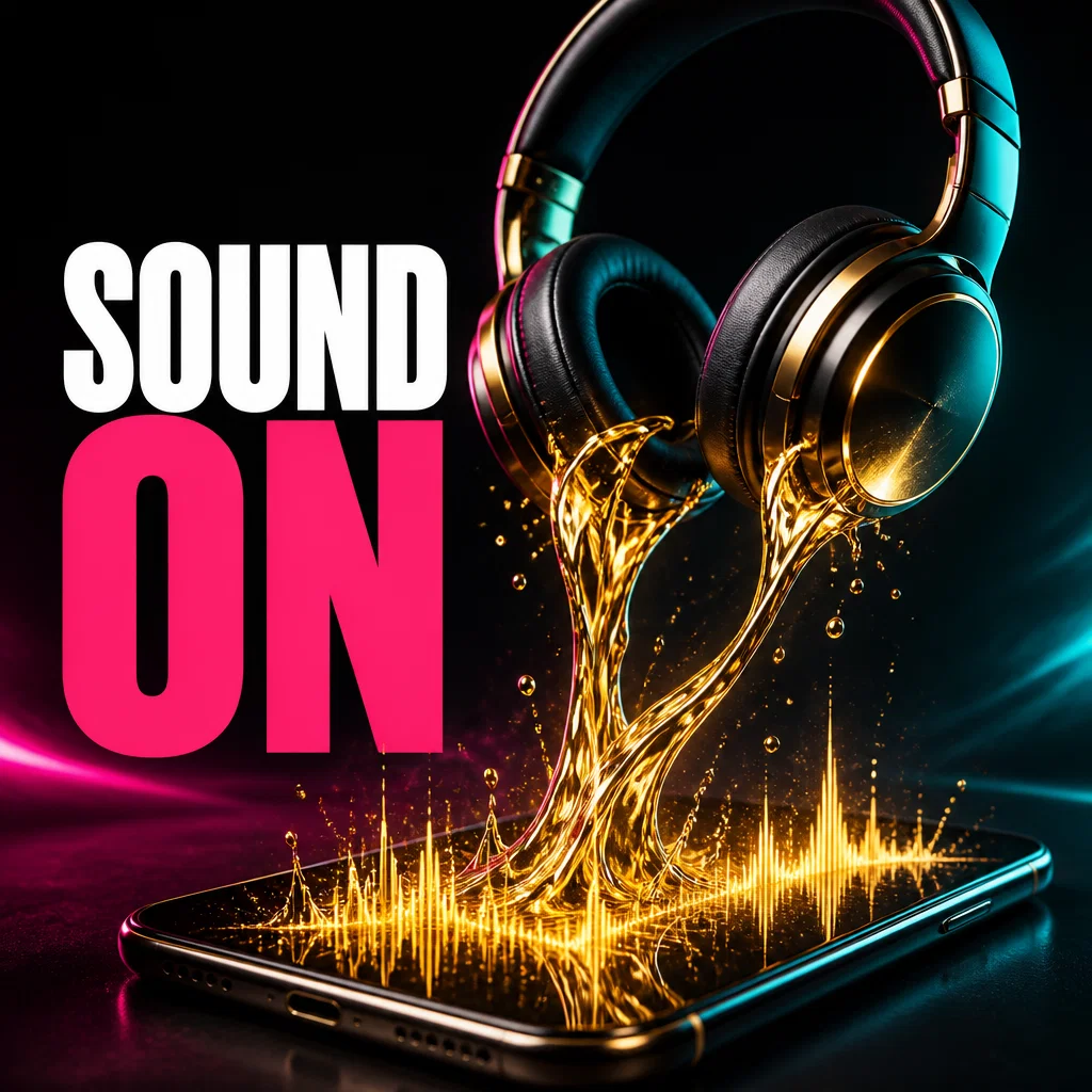 TikTok ad concept example: The Sound of Success