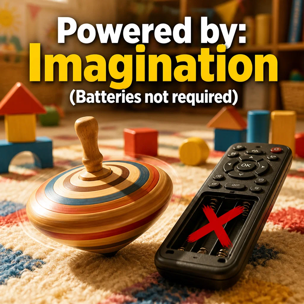 Toy Store meme ad example: Battery Not Included