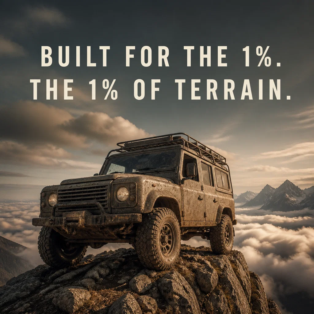 Toyota ad concept example: The Summit Reach