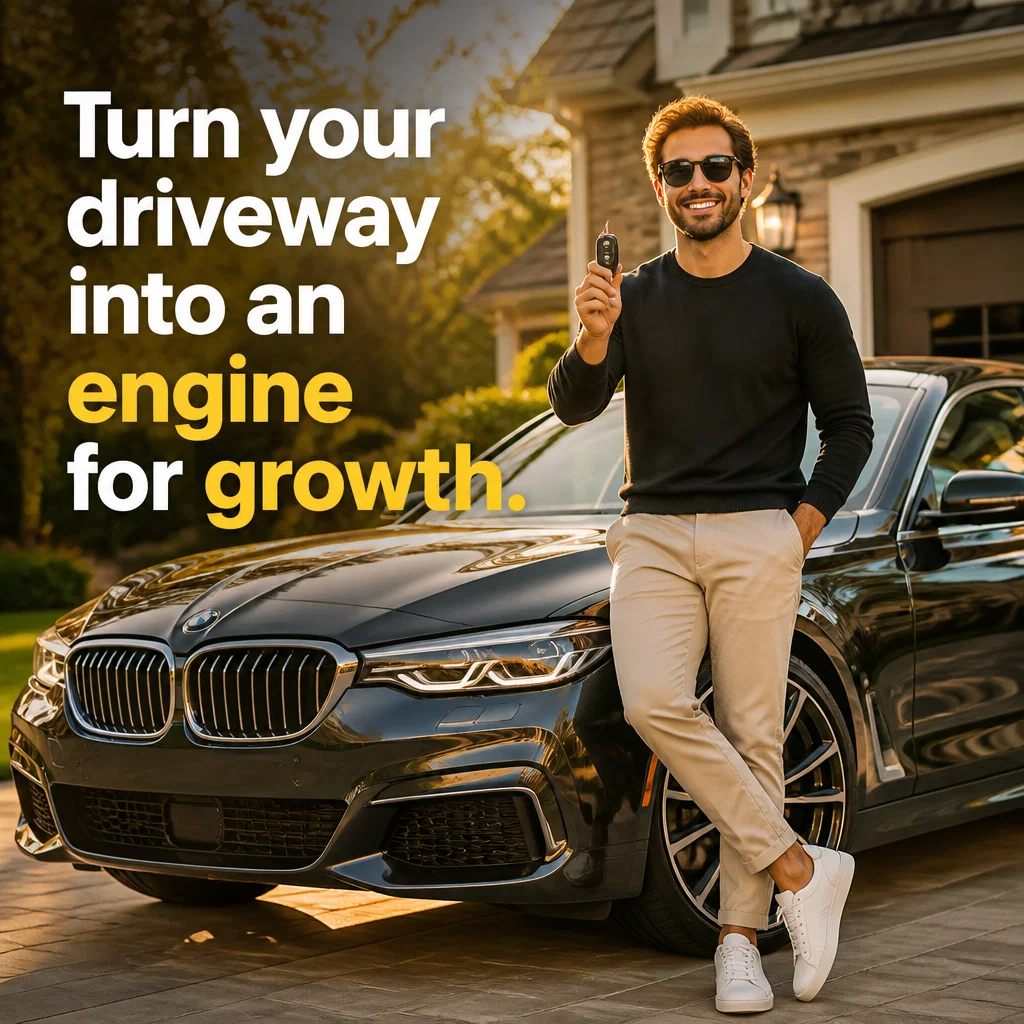 Turo ad concept example: The Host Pride Shot