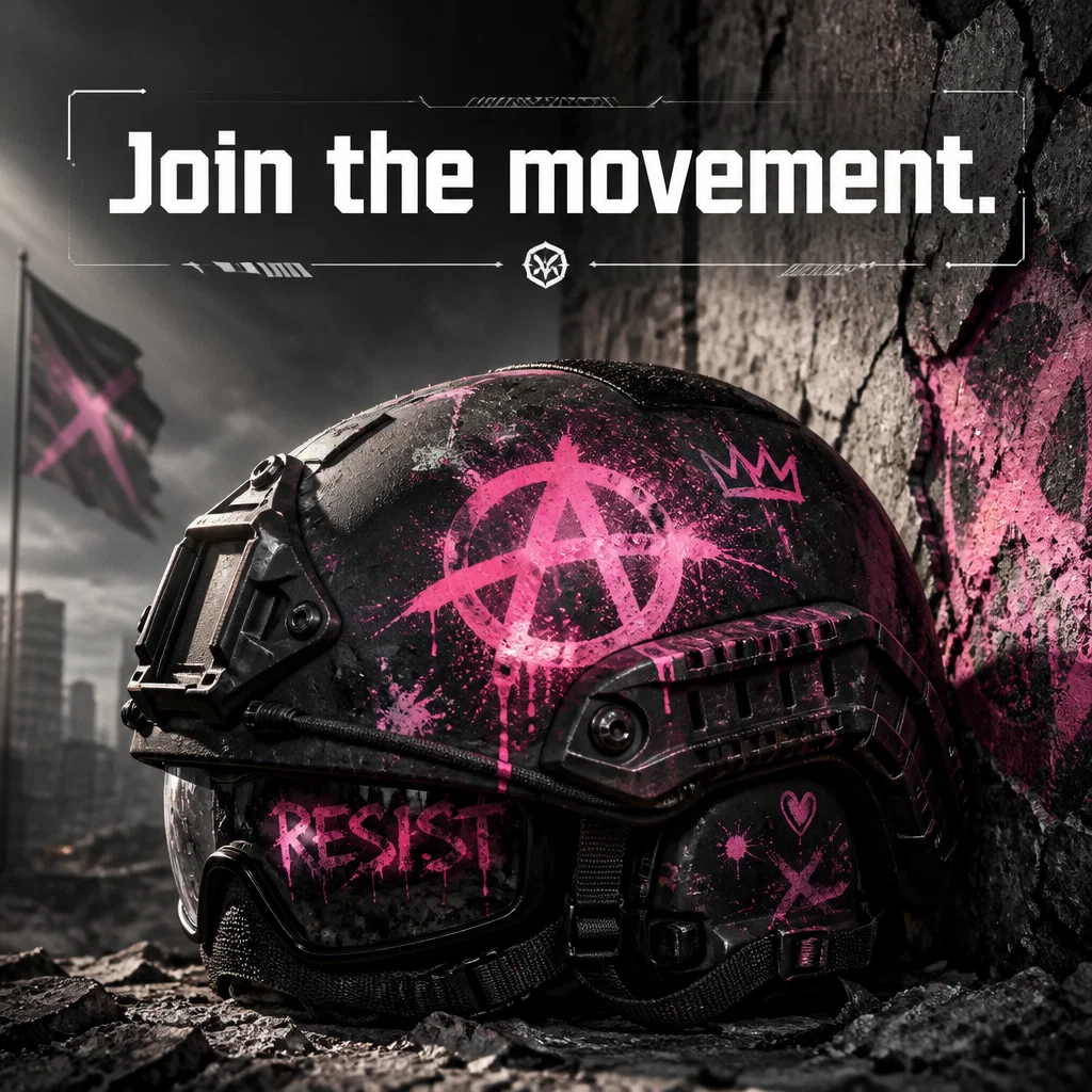 Ubisoft ad concept example: The Resistance Aesthetic