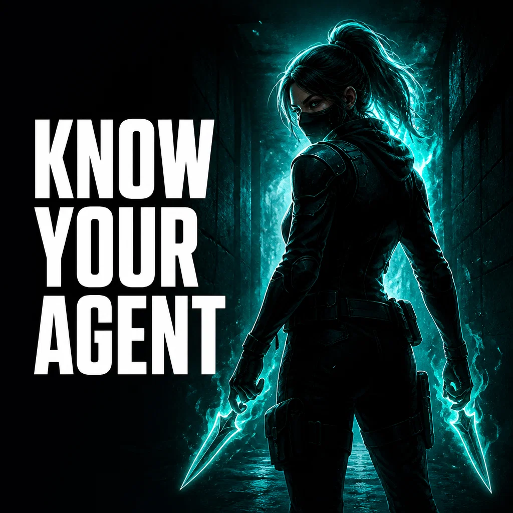 Valorant ad concept example: The Silhouette Hook