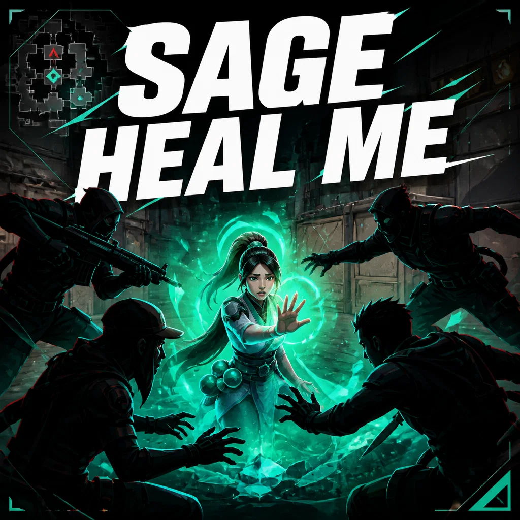 Valorant meme ad example: The Sage Revive Demand