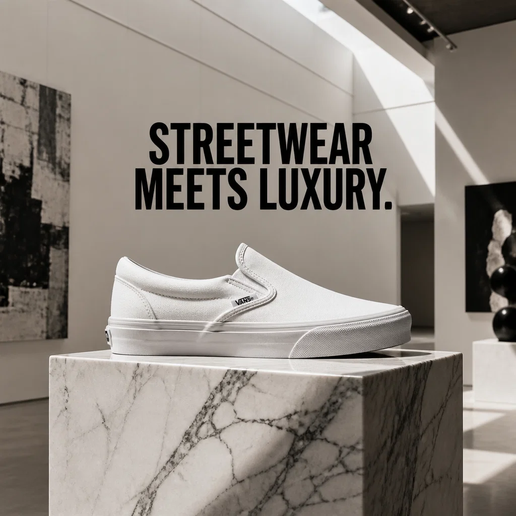 Vans ad concept example: Heritage vs. High-Fashion