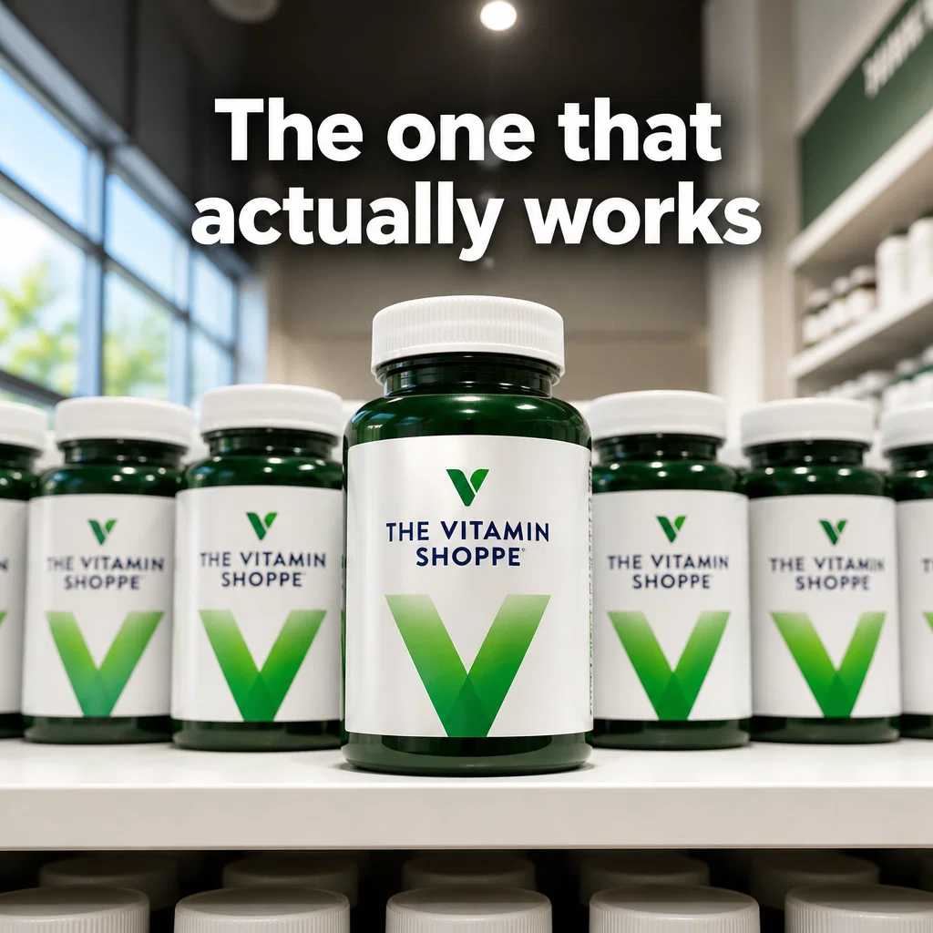 Vitamin Shoppe ad concept example: Aisle Impact
