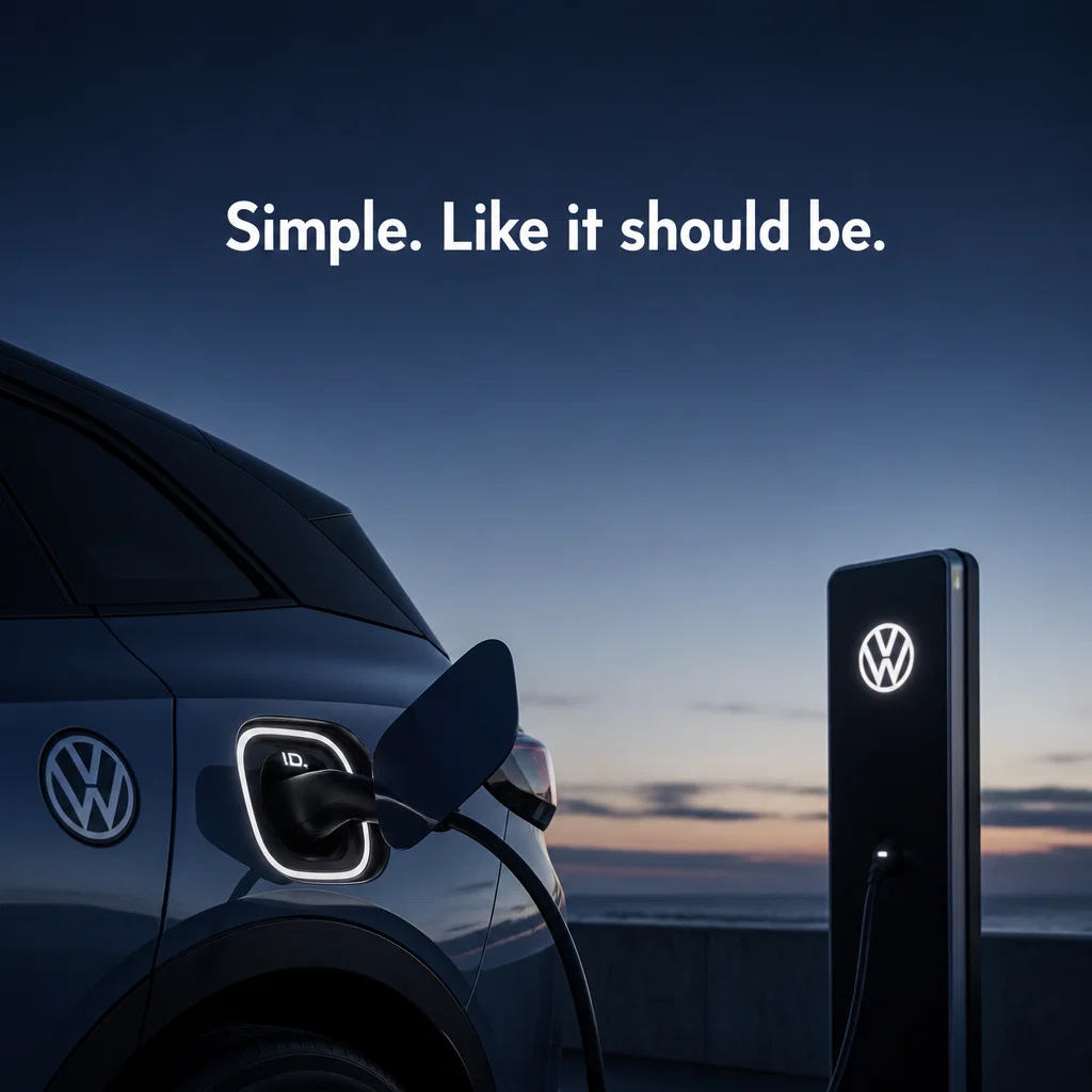 Volkswagen ad concept example: Simple Juice