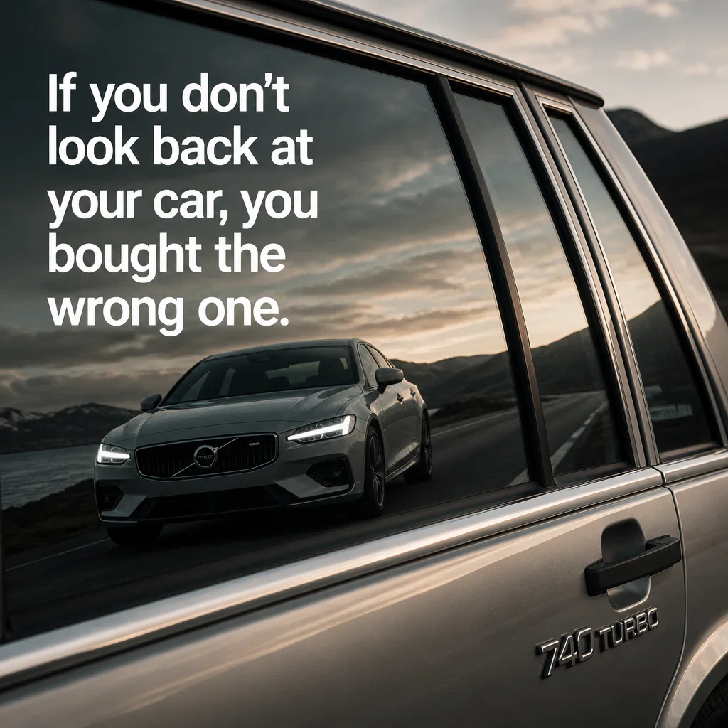 Volvo meme ad example: The Design Evolution