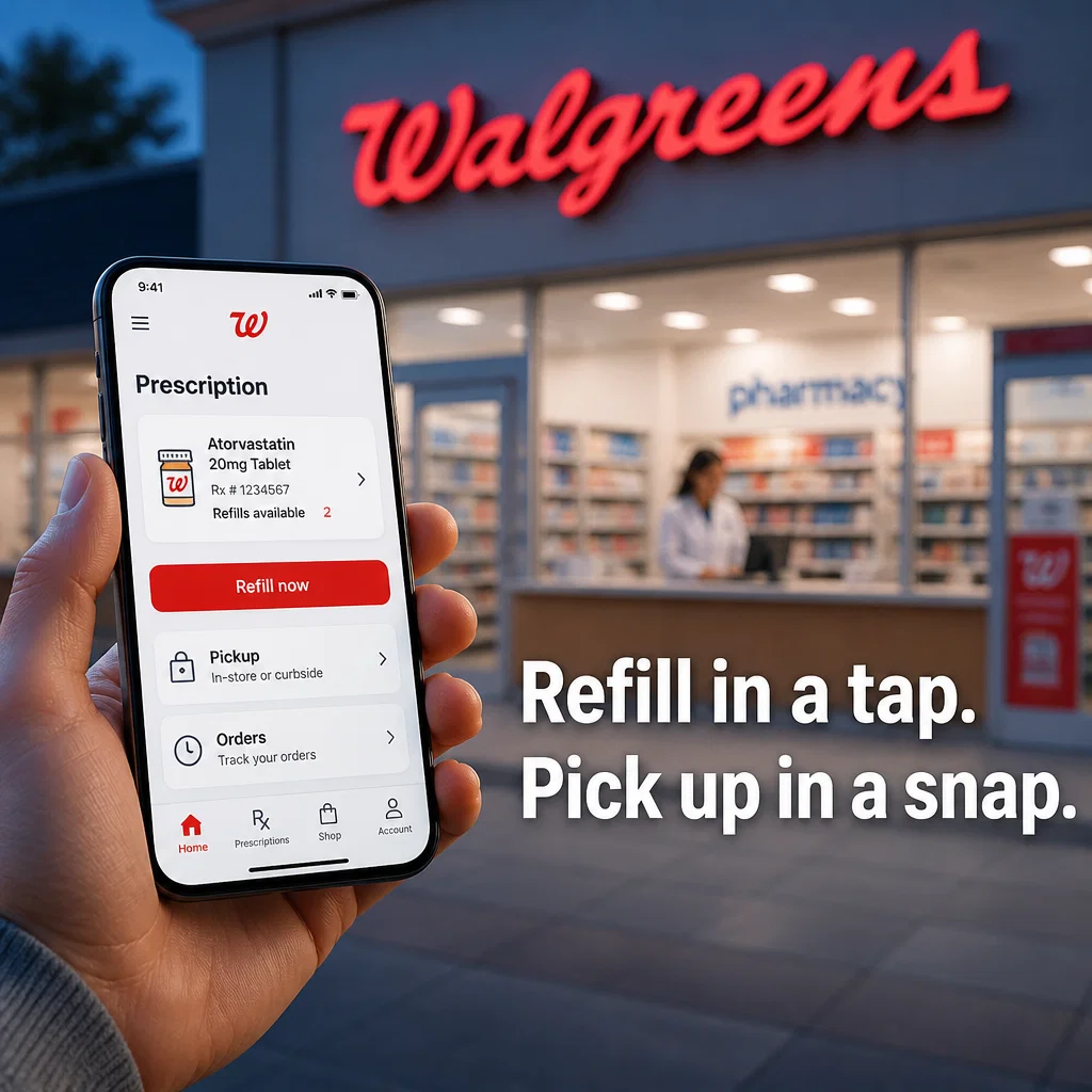 Walgreens ad concept example: The Digital Connection