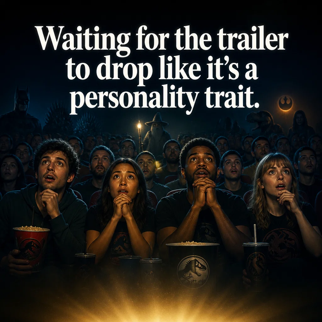 Warner Bros meme ad example: The Fandom Hype
