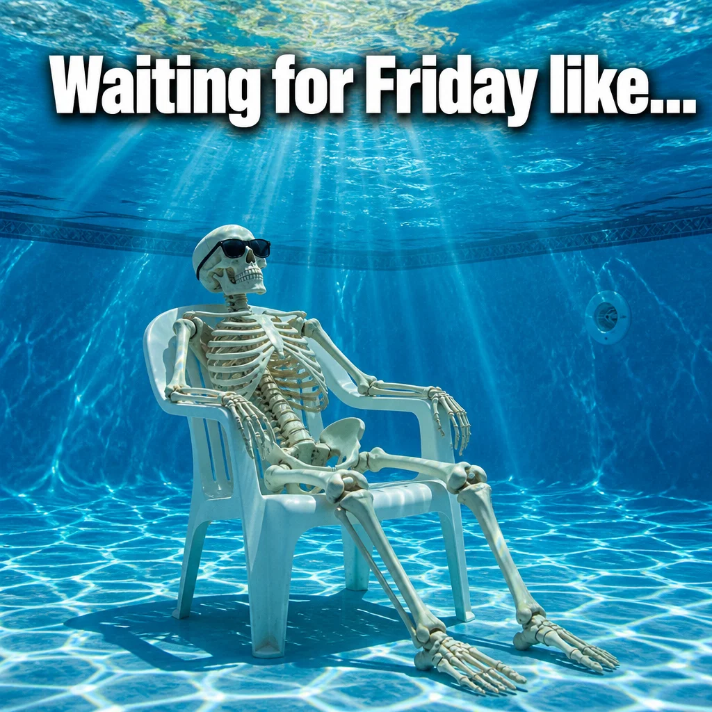 Water Park meme ad example: The Weekend Warrior