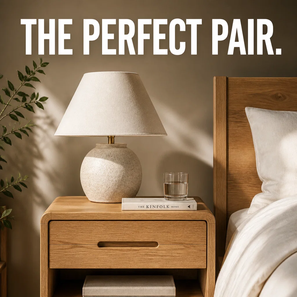 Wayfair ad concept example: The Nightstand Edit