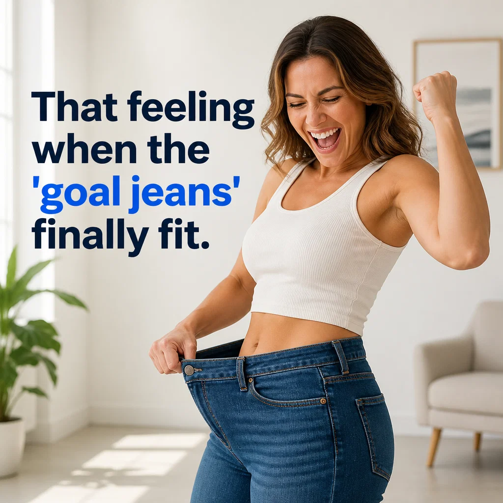 Weight Loss Clinic meme ad example: The Win