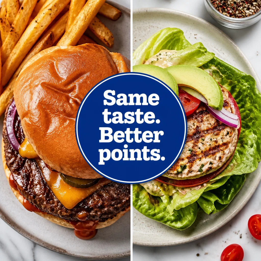 WeightWatchers ad concept example: The Smart Substitution