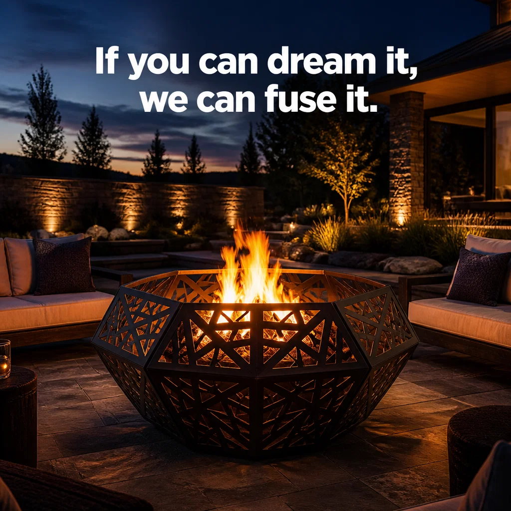 Welding ad concept example: Dream Fabrication