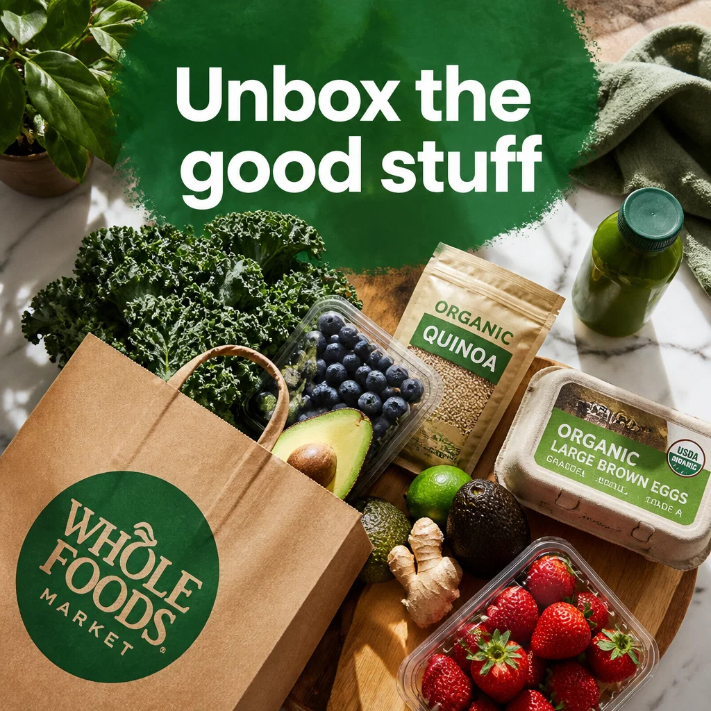 Whole Foods ad concept example: Brown Bag Lifestyle