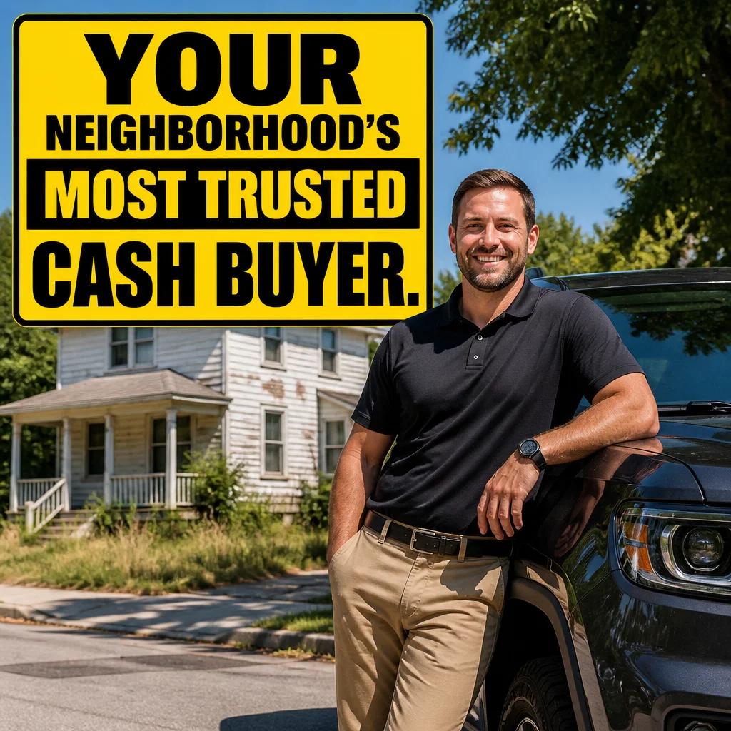 Wholesaling Real Estate ad concept example: The Local Investor